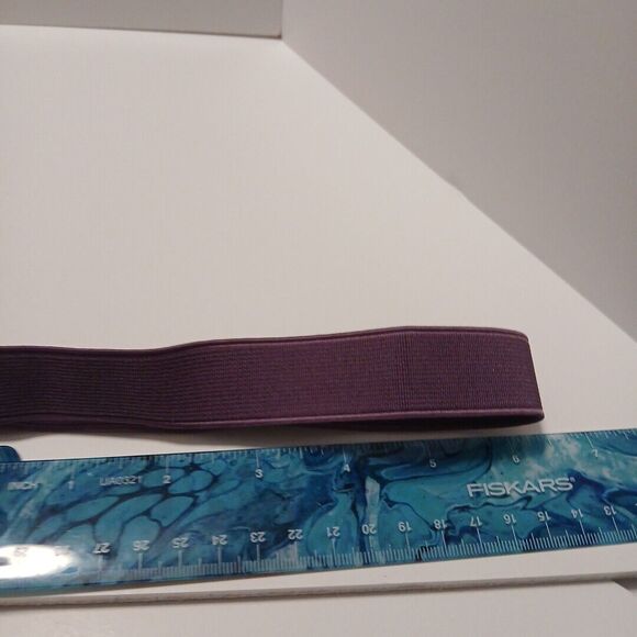 Purple Bow Metal Buckle Belt Size Medium - Picture 9 of 9